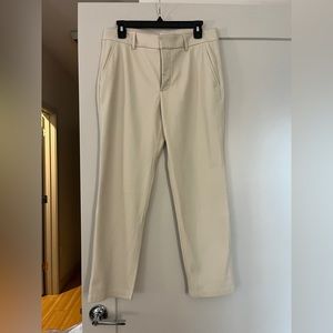 Zara Straight Leg Leather Pants